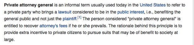 Private Attorney General