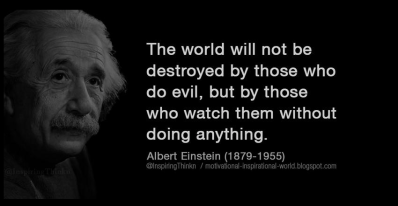 Albert Einstiend World Destroyed